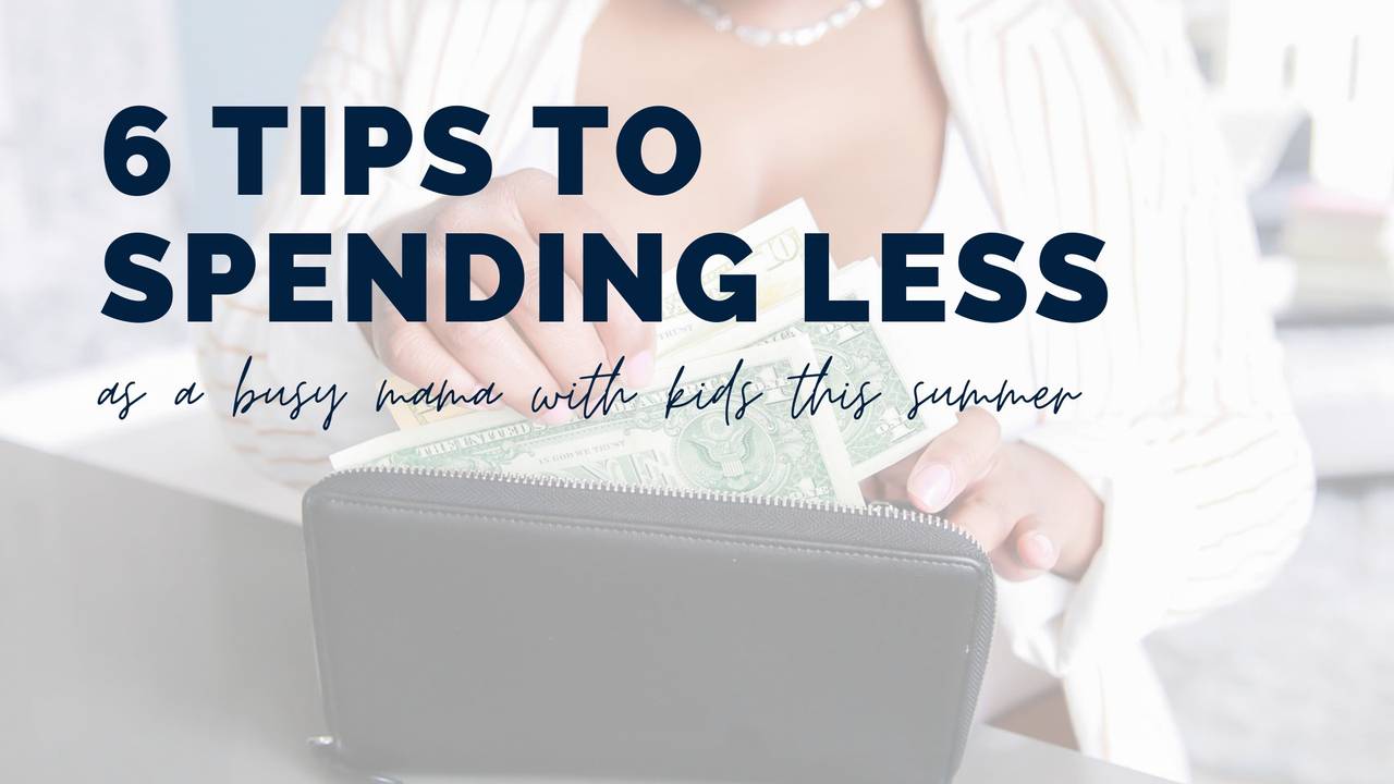 6 things to do before a spend less challenge